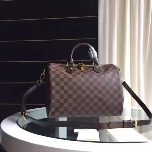 Speedy 30 Damier Ebene Canvas N41364