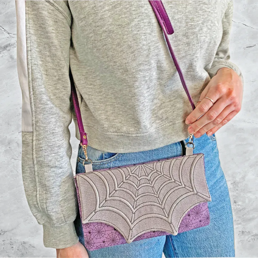 Spider Web Flap Clutch