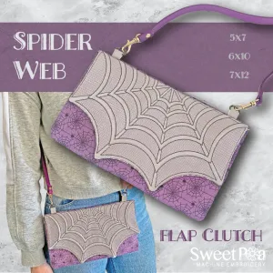 Spider Web Flap Clutch