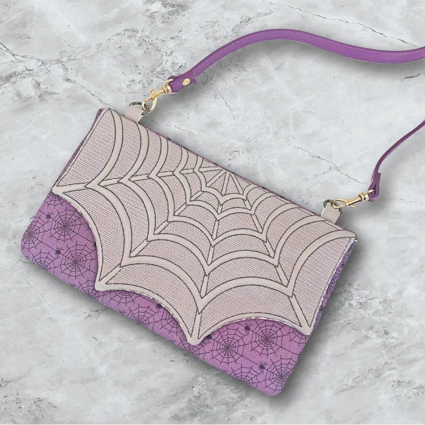 Spider Web Flap Clutch
