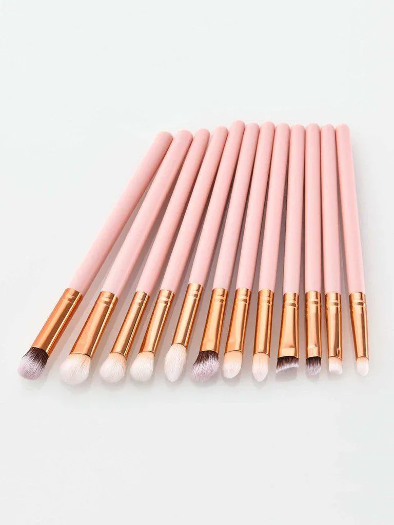 Straight Eye Brush 12pcs
