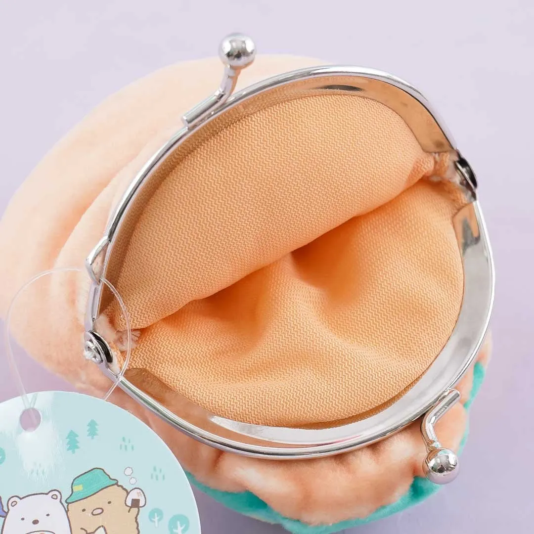 Sumikko Gurashi Mini Clasp Coin Purse - Tonkatsu & Ebifurai no Shippo