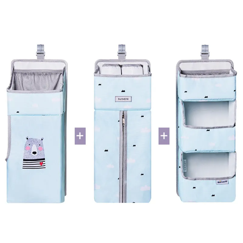 Sunveno Crib Organizer convenient way to store all of your baby's essentials