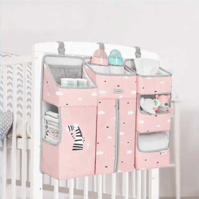Sunveno Crib Organizer convenient way to store all of your baby's essentials