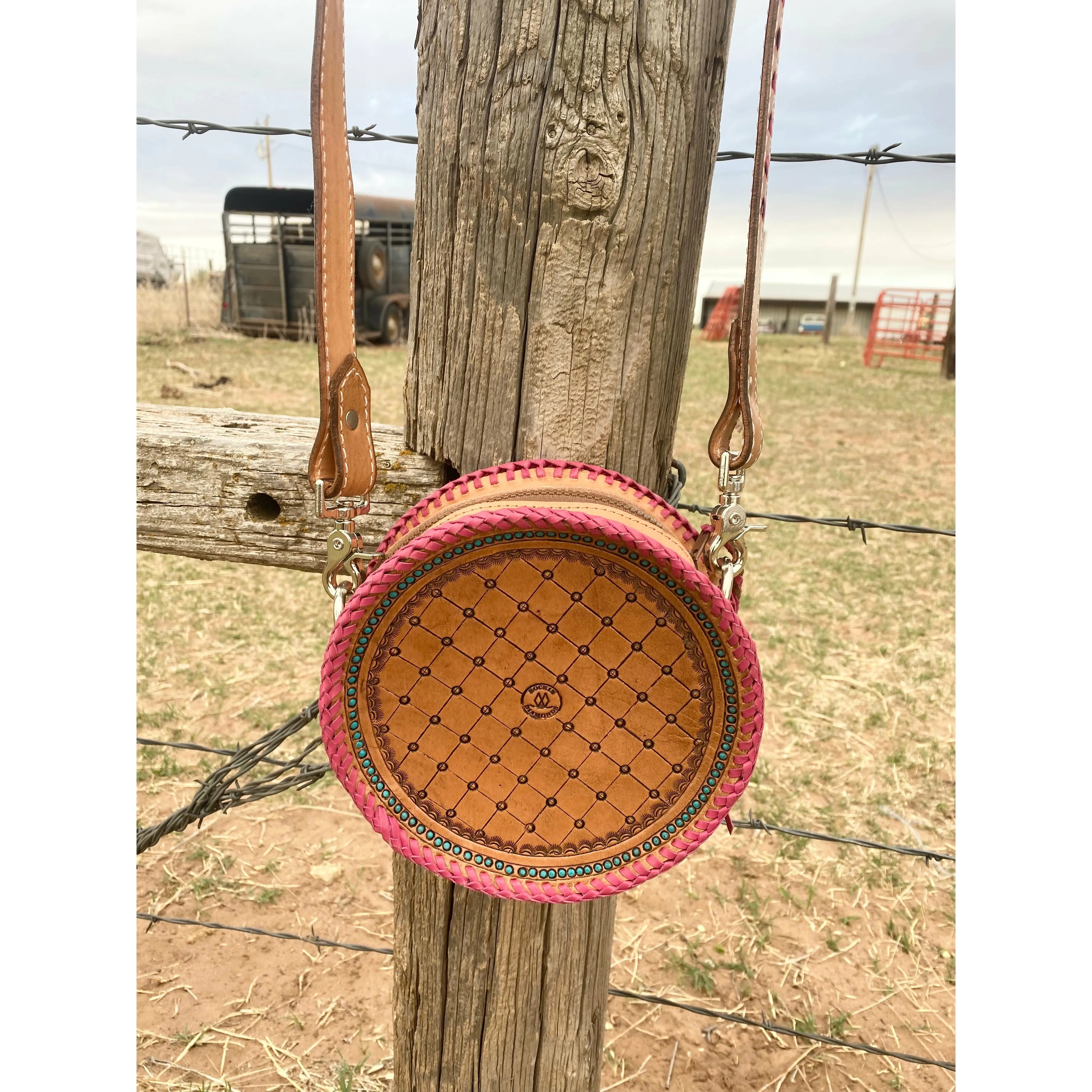 The Pink Rounder Purse