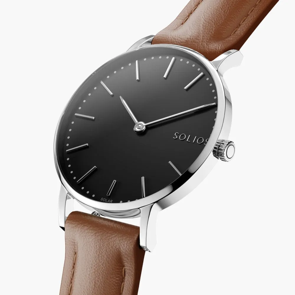 The Solar Classic Bundle | Black Dial - Silver Case