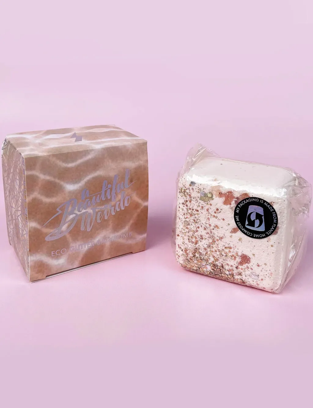 THE SWEET SPOT ECO GLITTER BATH BOMB