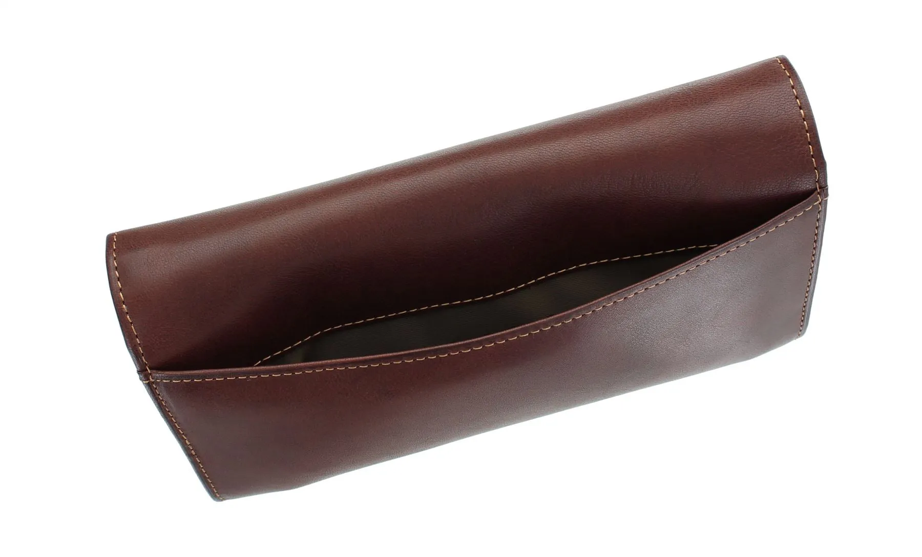 Tony Perotti Full Grain Leather Matinee Purse With Frame - RFID Protected 1010_1