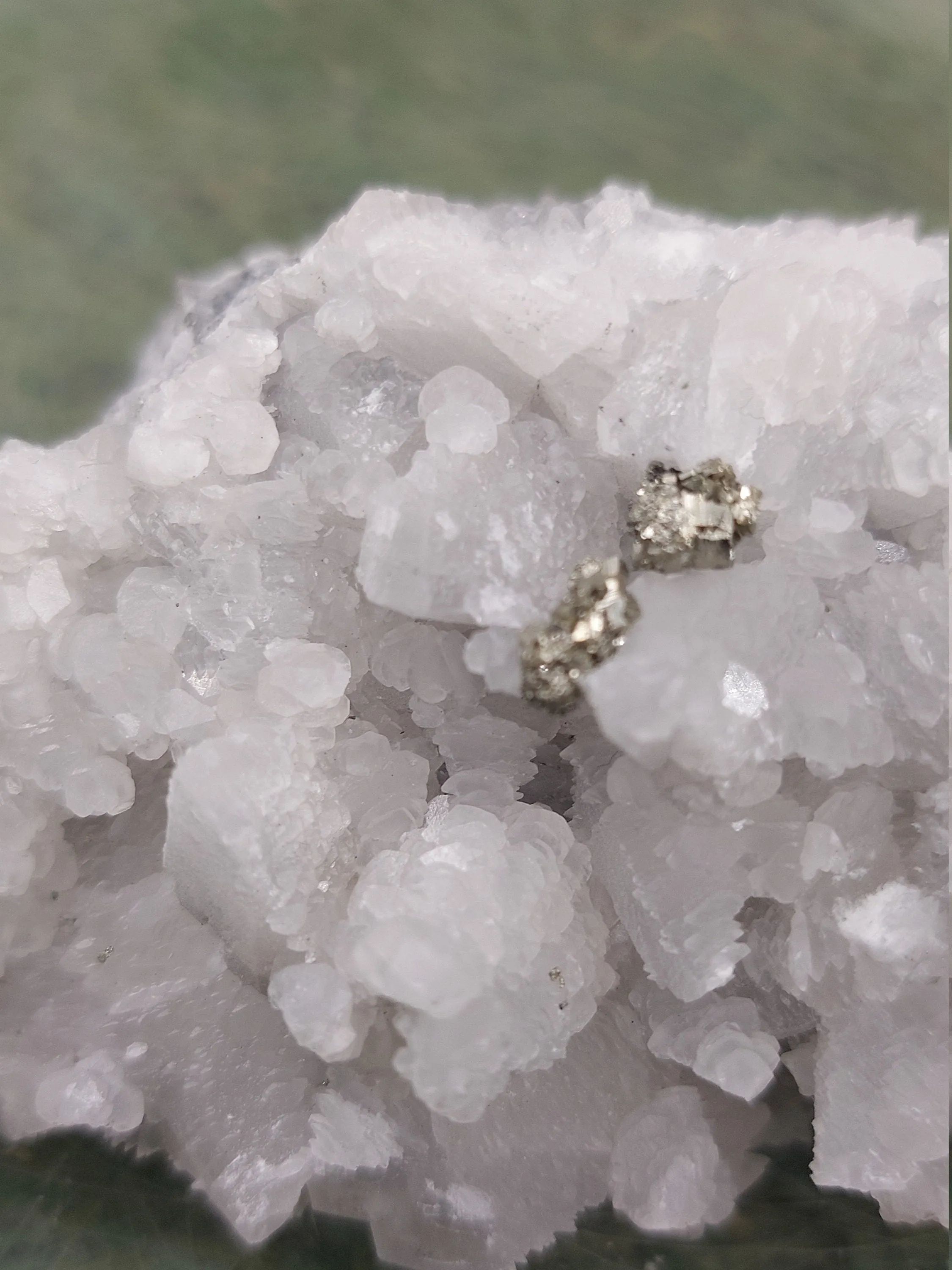 UNIQUE -Combination Natural Rough Speciment with Galena - Pyrite - Calcite