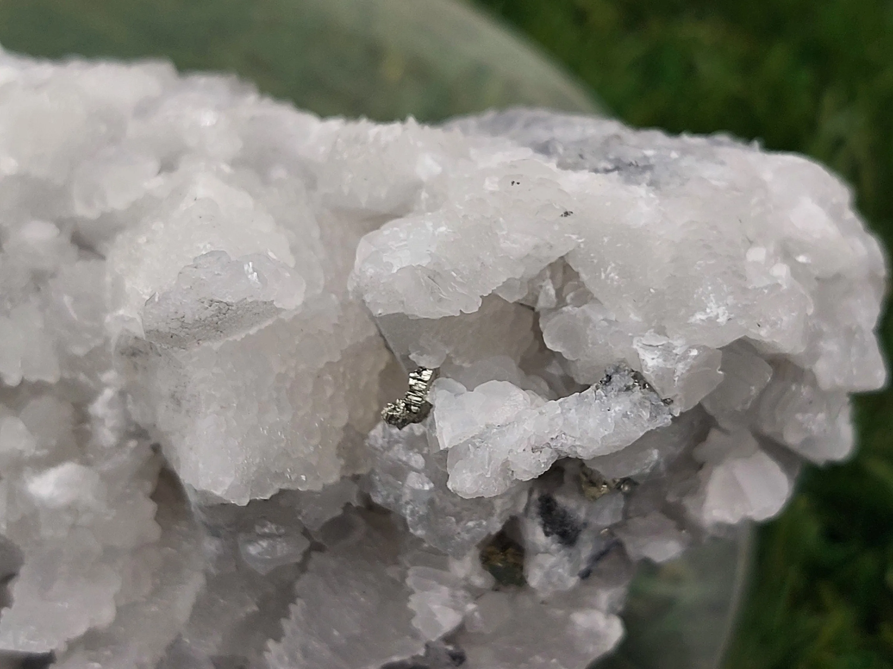 UNIQUE -Combination Natural Rough Speciment with Galena - Pyrite - Calcite