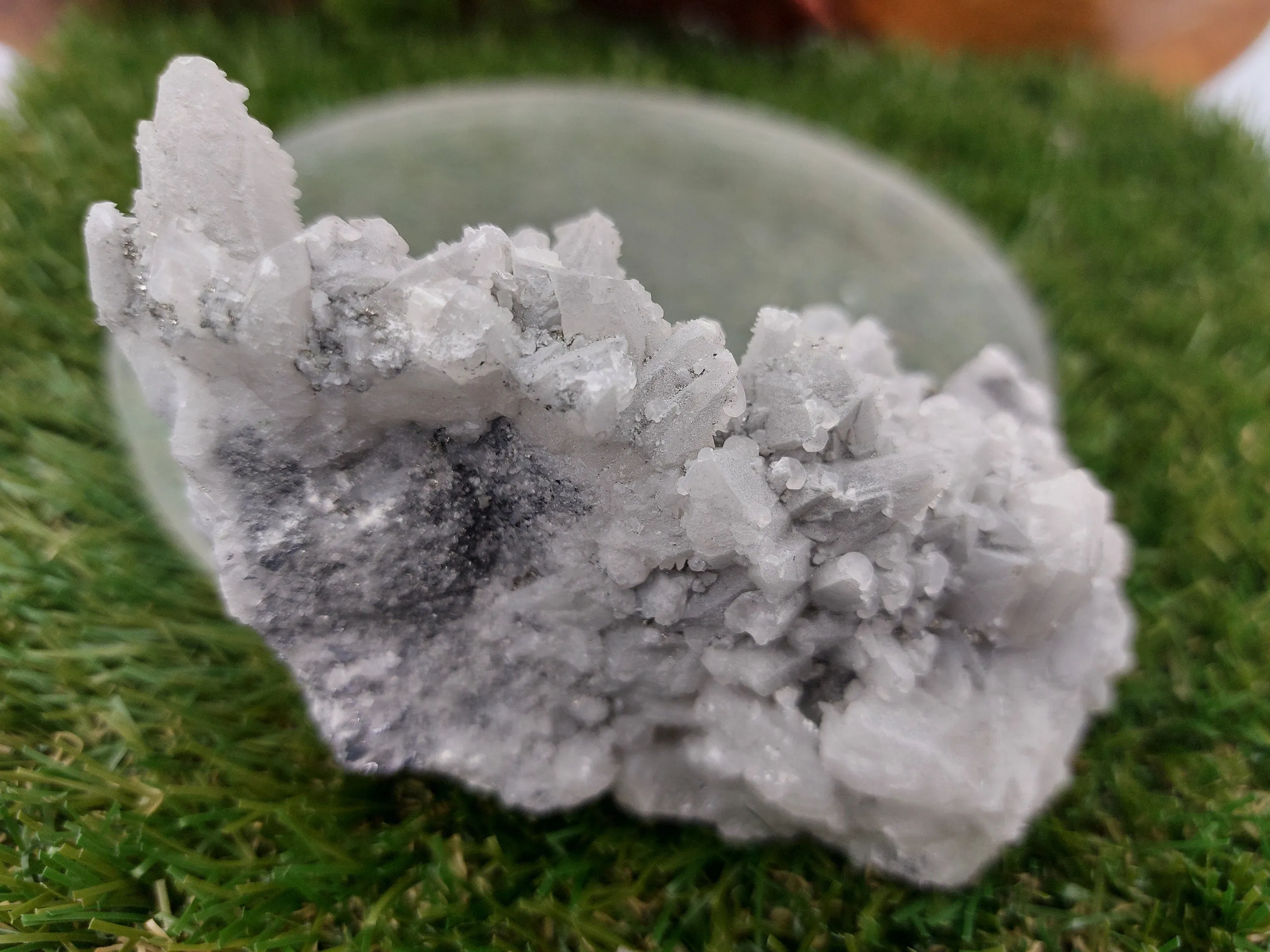 UNIQUE -Combination Natural Rough Speciment with Galena - Pyrite - Calcite