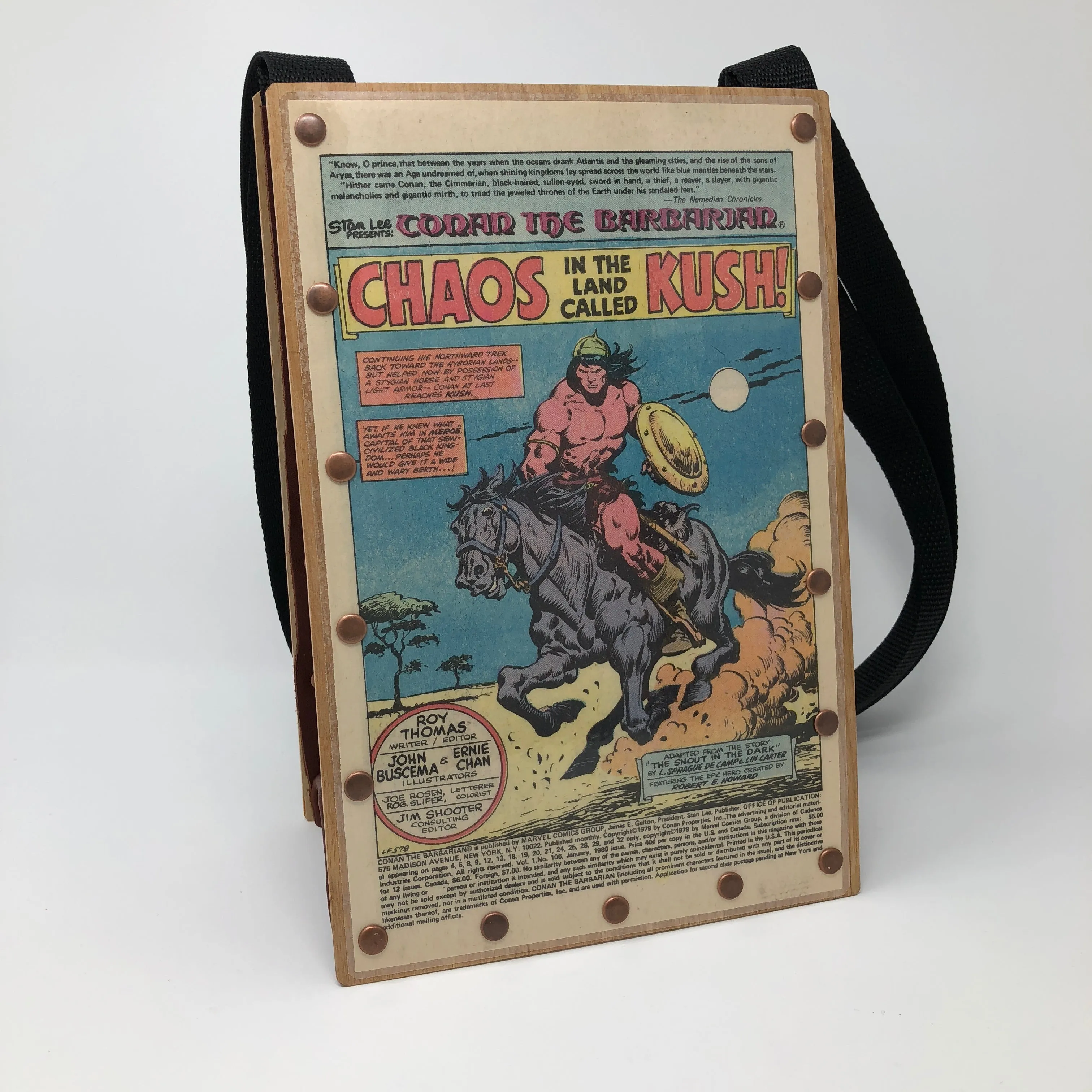 Vintage Comic Book Purse - Conan the Barbarian 1980