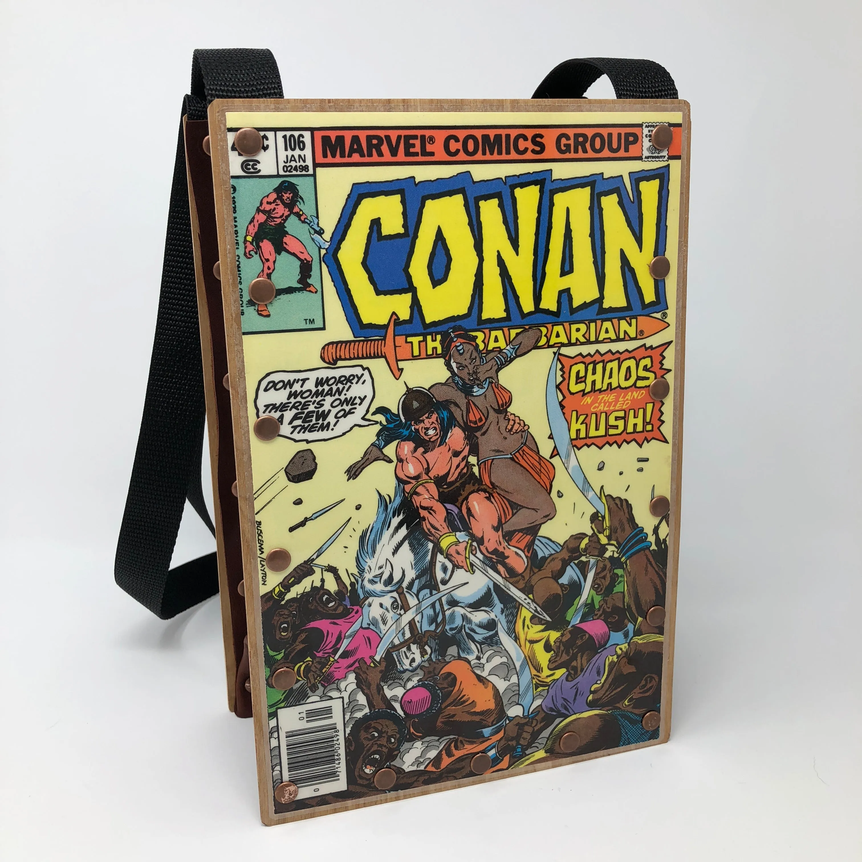 Vintage Comic Book Purse - Conan the Barbarian 1980