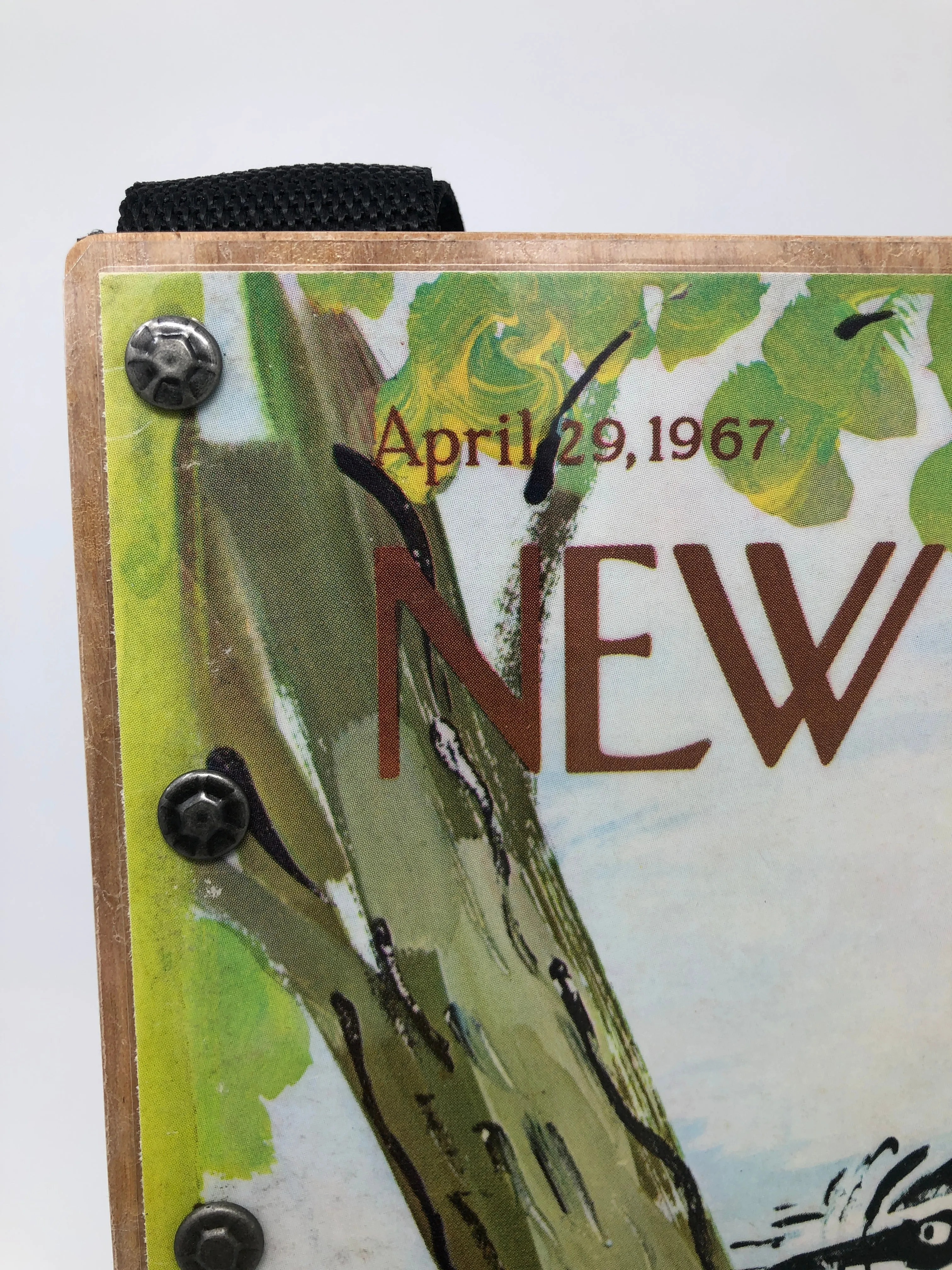 Vintage Graphics Magazine Purse - The New Yorker April 29, 1967