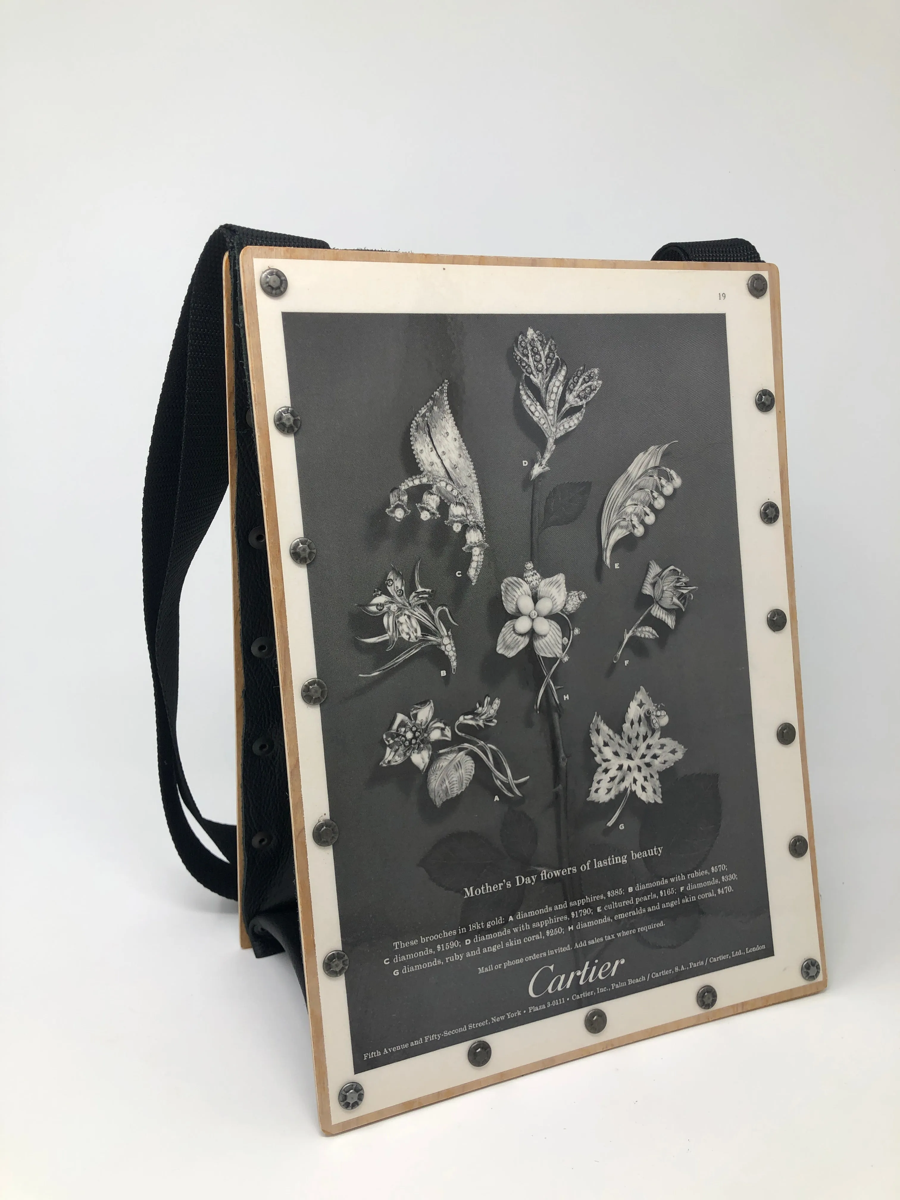 Vintage Graphics Magazine Purse - The New Yorker April 29, 1967