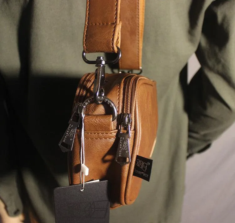 Vvsha  Christmas Gift Pu Leather Chest Bag