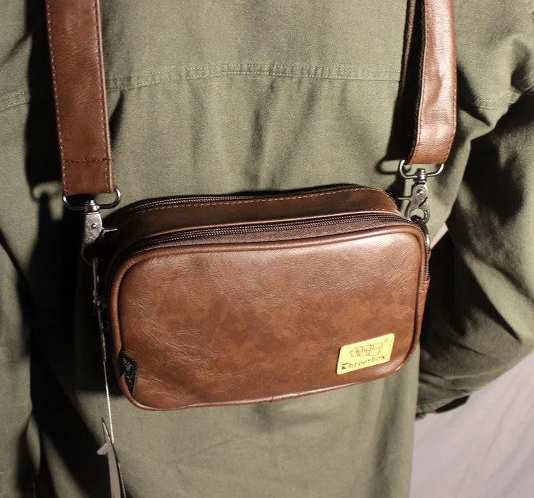 Vvsha  Christmas Gift Pu Leather Chest Bag