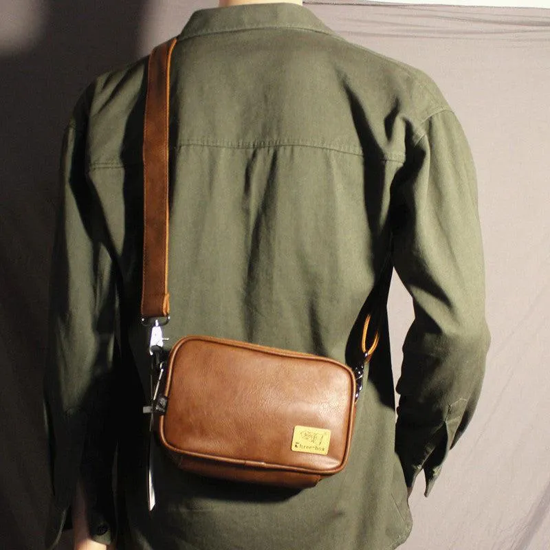 Vvsha  Christmas Gift Pu Leather Chest Bag