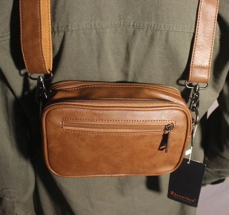 Vvsha  Christmas Gift Pu Leather Chest Bag