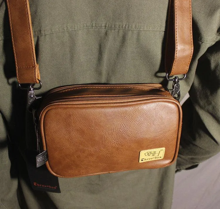 Vvsha  Christmas Gift Pu Leather Chest Bag
