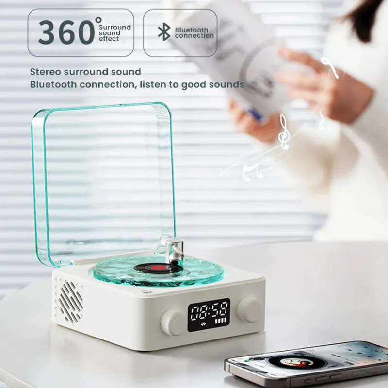 Waves Retro 'Vinyl' Bluetooth Speaker