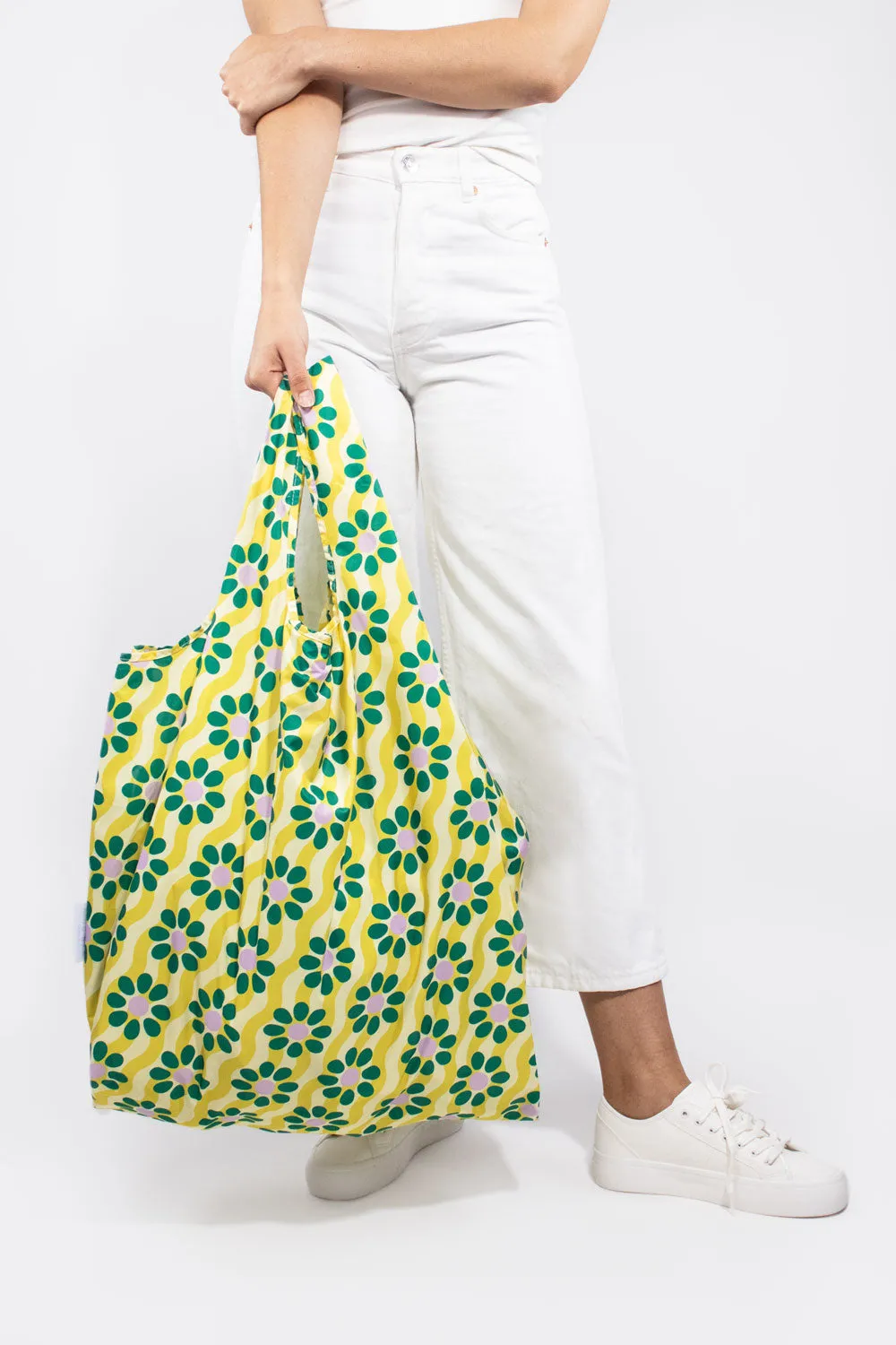 Wavy Daisy | Extra Large Reusable Bag