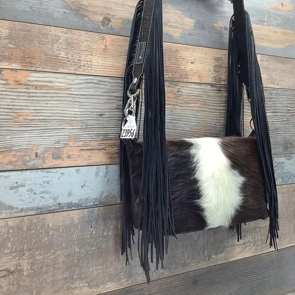 Western Mini Leather Fringe Strap 36" #23956