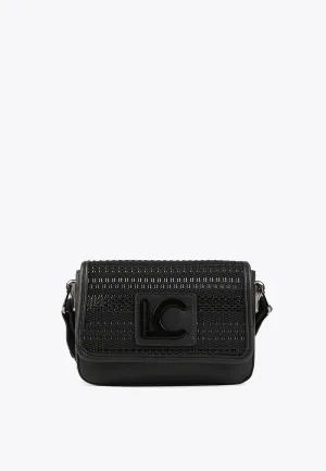 Woven crossbody bag