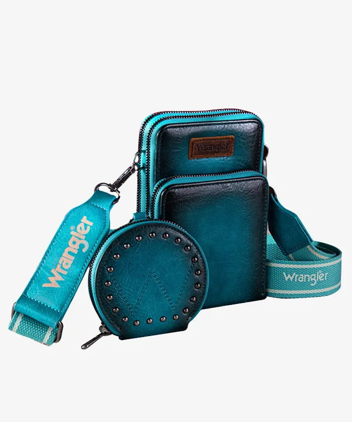 Wrangler Crossbody Cell Phone Purse with Coin Purse