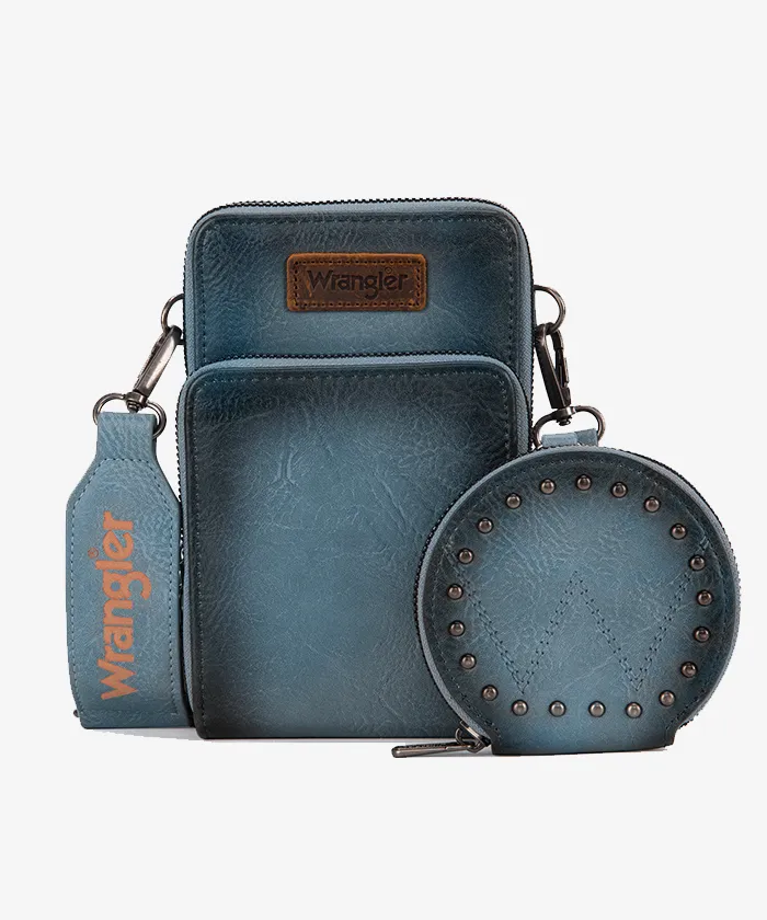 Wrangler Crossbody Cell Phone Purse with Coin Purse