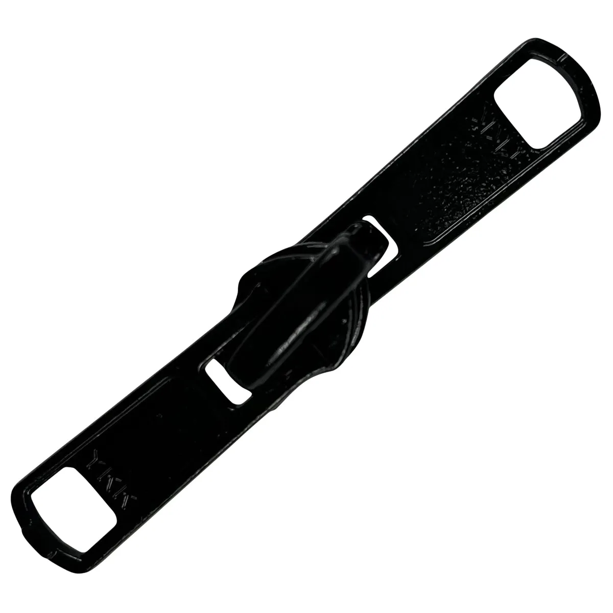 YKK Nylon #5 Double Tab Zipper Slider Black - 5 pack