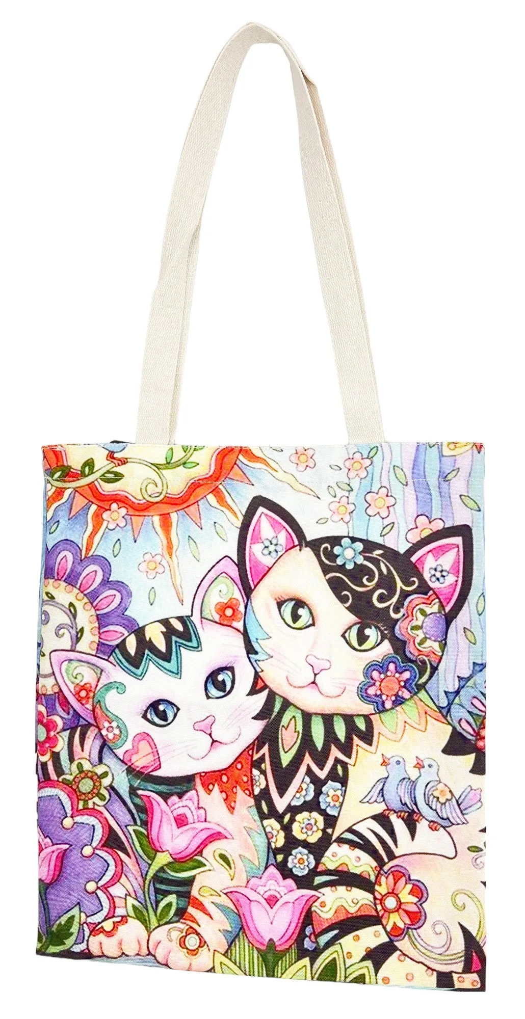 Zipped Pocket Tote Bags