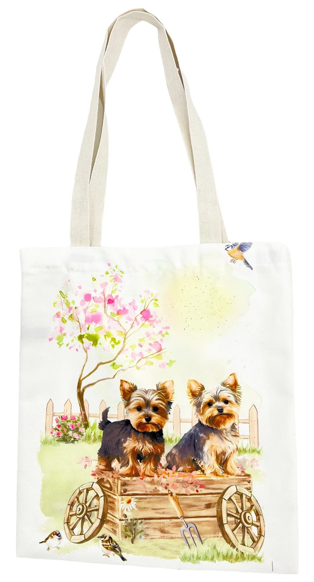 Zipped Pocket Tote Bags