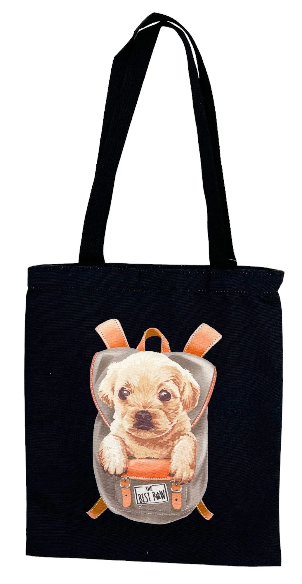 Zipped Pocket Tote Bags
